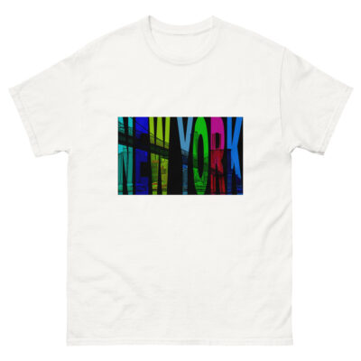 Unisex classic tee world t-shirt new york 005