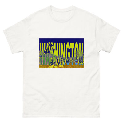 Unisex classic tee world t-shirt usa Washington DC 001