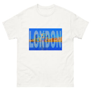 Unisex classic tee world t-shirt England London 001
