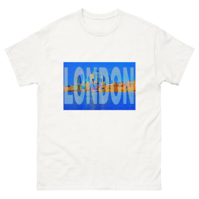 Unisex classic tee world t-shirt England London 004