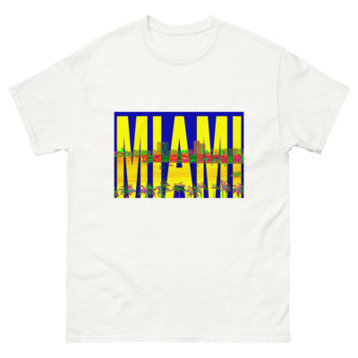 unisex-classic-tee-white-front-69c94ca2b844b.jpg Unisex classic tee world t-shirt usa miami florida 001