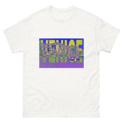 Unisex classic tee world t-shirt Italy venice 003