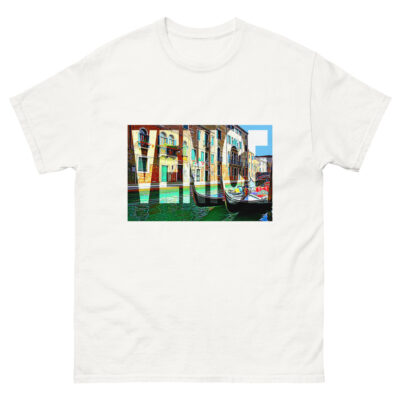 Unisex classic tee world t-shirt Italy venice 004