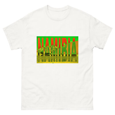 Unisex classic tee world t-shirt namibia sossusvlei 001