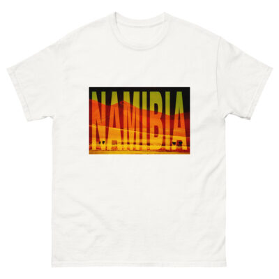 unisex-classic-tee-white-front-69c964b41fc91.jpg Unisex classic tee world t-shirt namibia sossusvlei 002