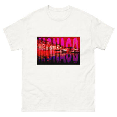 Unisex classic tee world t-shirt monaco monte carlo 002