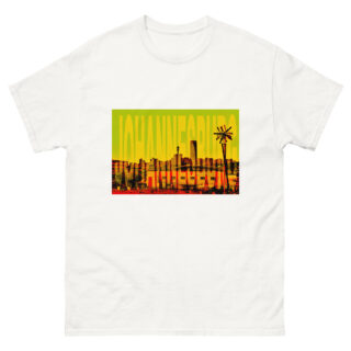 Unisex classic tee world t-shirt South Africa Johannesburg 002