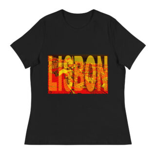 Women's Relaxed T-Shirt world t-shirt England London 001