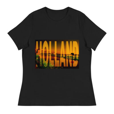 Women's Relaxed T-Shirt world t-shirt Netherlands 003