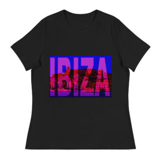 Women's Relaxed T-Shirt world t-shirt Spain Ibiza 002