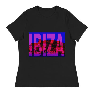 Women's Relaxed T-Shirt world t-shirt Spain Ibiza 002