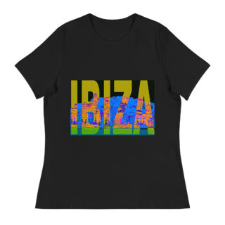 Women's Relaxed T-Shirt world t-shirt Spain Ibiza 001