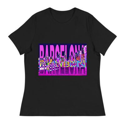 Women's Relaxed T-Shirt world t-shirt Spain Barcelona 001