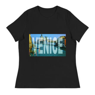 Women's Relaxed T-Shirt world t-shirt Italy Venice 002