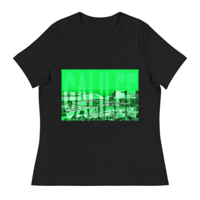 Women's Relaxed T-Shirt israel galilee 002