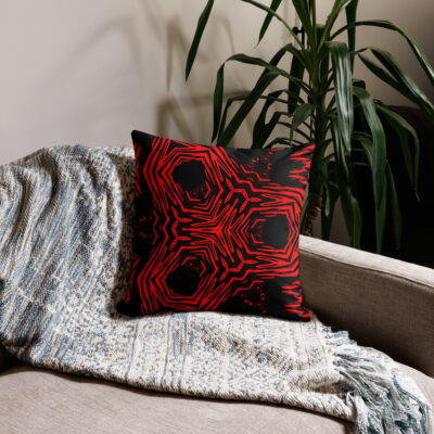 Premium Pillow bold and beautiful 18″×18″ 014