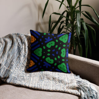 Premium Pillow bold and beautiful 18″×18″ 022