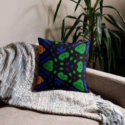 Premium Pillow bold and beautiful 18″×18″ 022