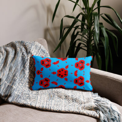 Premium Pillow bold and beautiful 20″×12″ 018