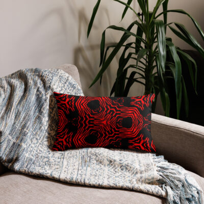 Premium Pillow bold and beautiful 20″×12″ 014
