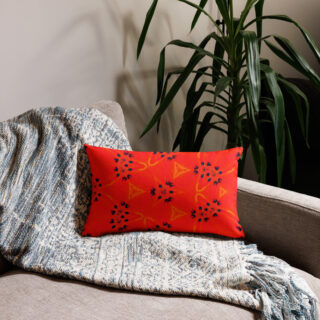 Premium Pillow bold and beautiful 20″×12″ 009