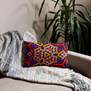 Premium Pillow bold and beautiful 20″×12″ 021