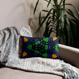 Premium Pillow bold and beautiful 20″×12″ 022