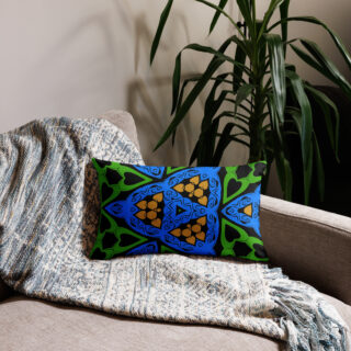 Premium Pillow bold and beautiful 20″×12″ 024