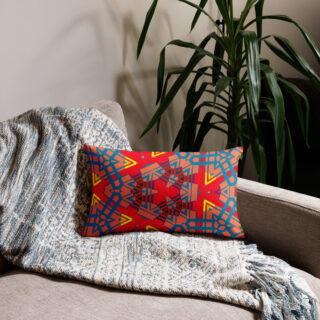 Premium Pillow bold and beautiful 20″×12″ 026