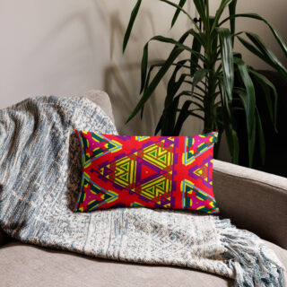 Premium Pillow bold and beautiful 20″×12″ 027