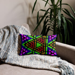 Premium Pillow bold and beautiful 20″×12″ 029