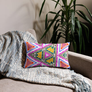 Premium Pillow bold and beautiful 20″×12″ 030