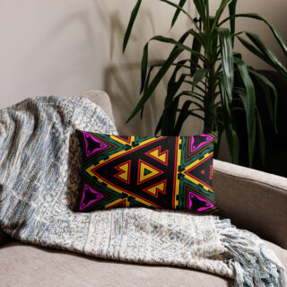 Premium Pillow bold and beautiful 20″×12″ 031
