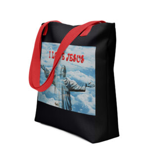 Tote bag I LOVE JESUS 002