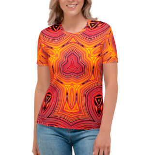 All-Over Print Crop Tee bold and beautiful 001