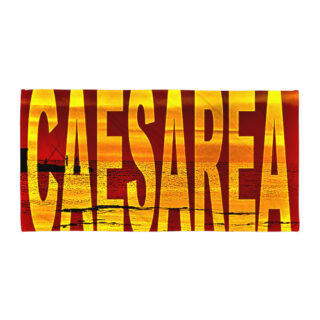 Towel Caesarea  Israel 001