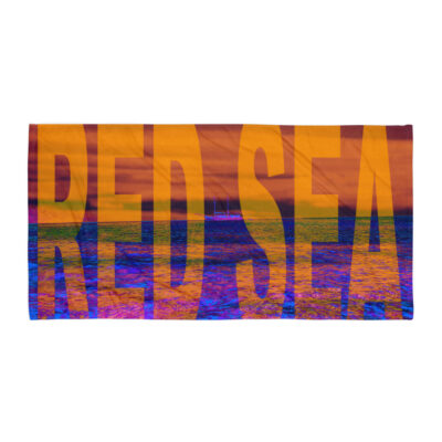 Towel red sea Israel 001