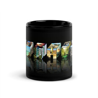 Black Glossy Mug Israel 009
