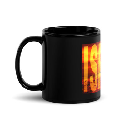 Black Glossy Mug Israel 002