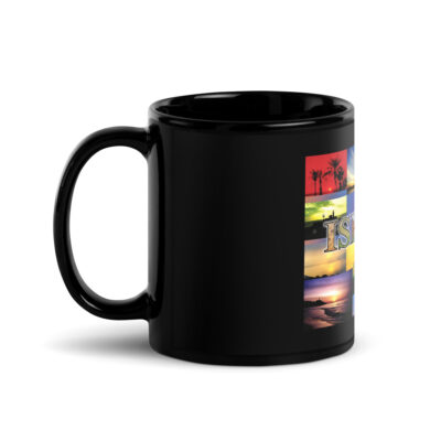 Black Glossy Mug Israel 004