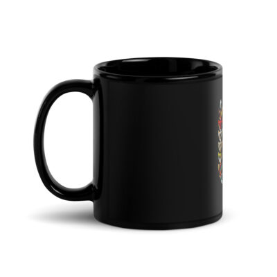Black Glossy Mug Israel 006