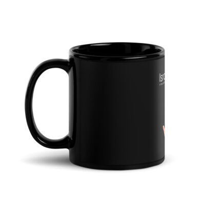 Black Glossy Mug Israel 007