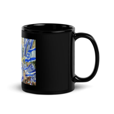 Black Glossy Mug Israel 003