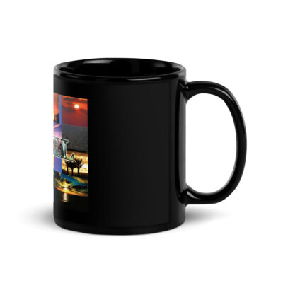 Black Glossy Mug Israel 004