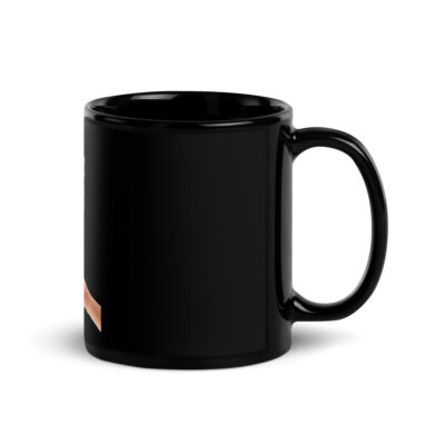 Black Glossy Mug Israel 007