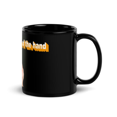 Black Glossy Mug Israel 008