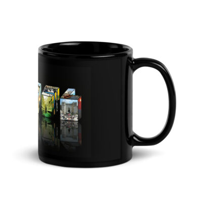 Black Glossy Mug Israel 009