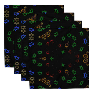 Cloth napkin set Israel 015