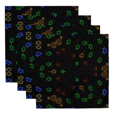 Cloth napkin set Israel 015