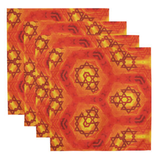 Cloth napkin set Israel 011